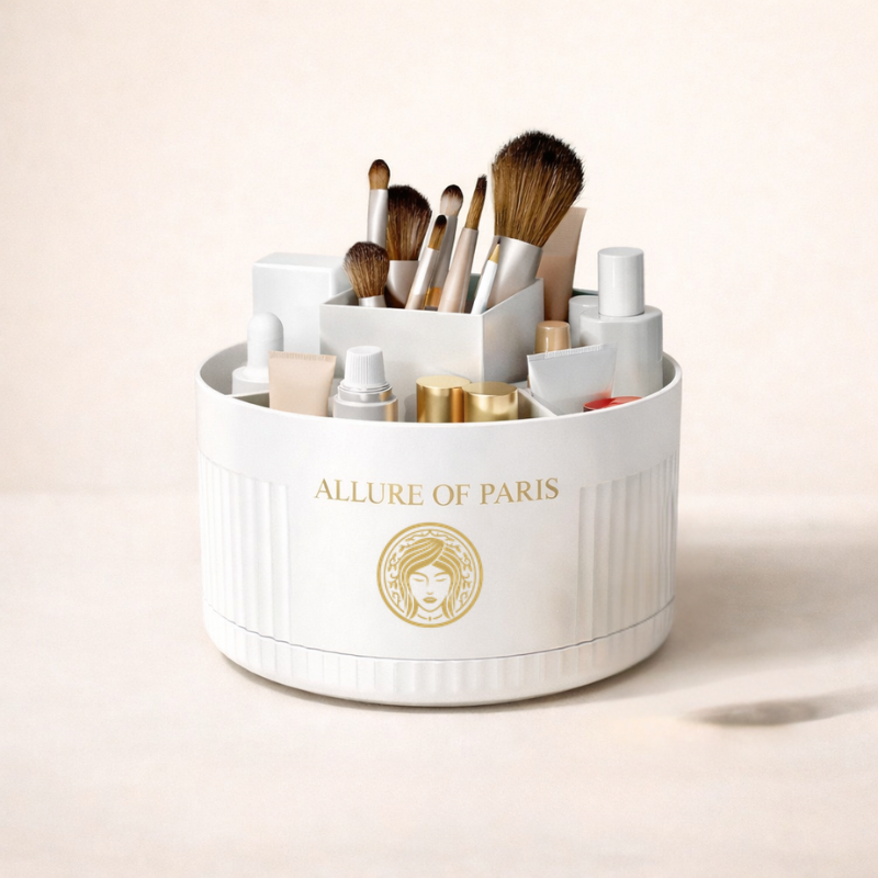 Beauty Spin – L’accessoire de rangement beauté rotatif