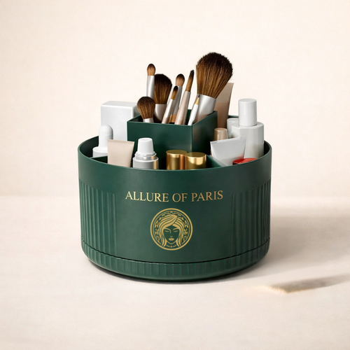 Beauty Spin – L’accessoire de rangement beauté rotatif