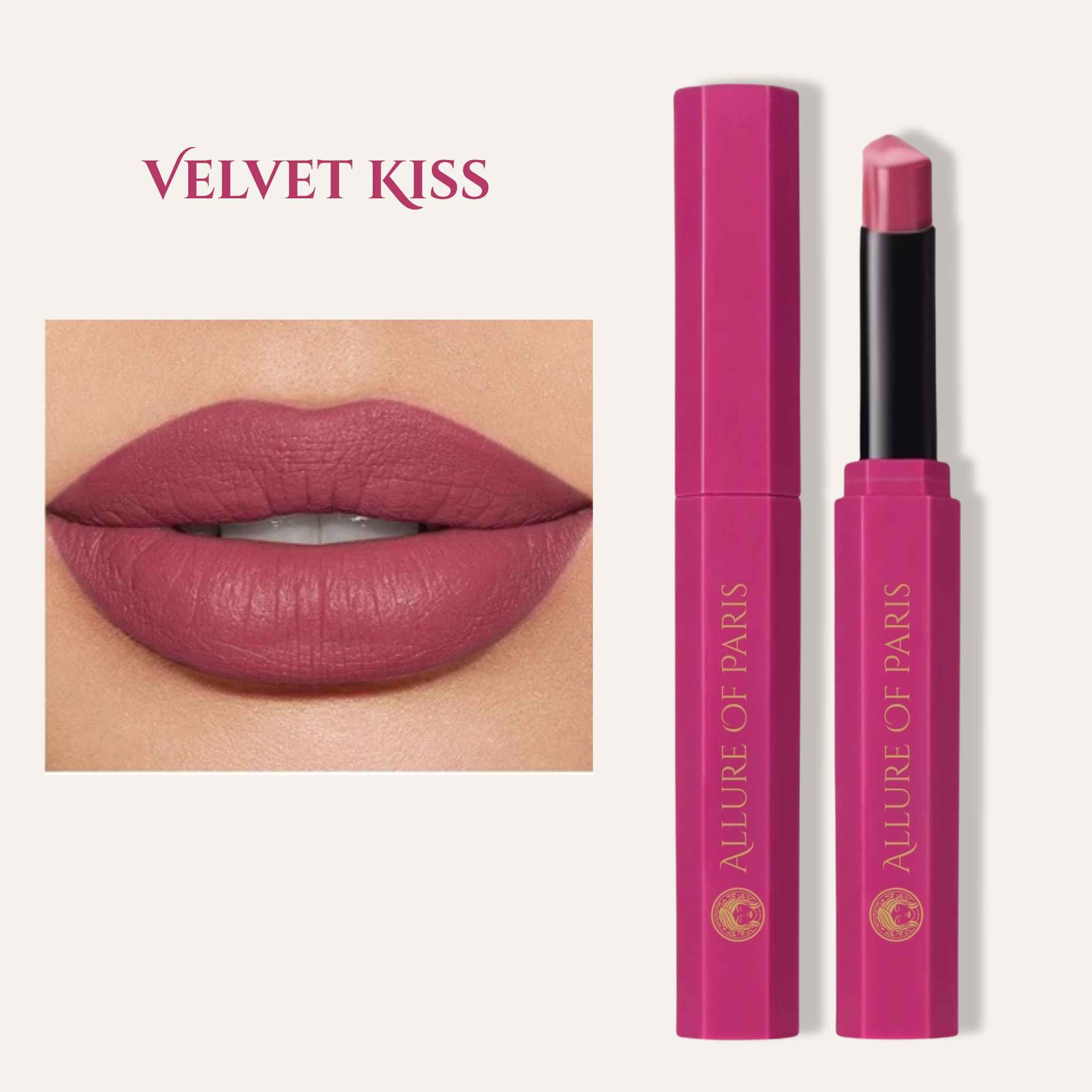Velvet Kiss -Rouge à lèvres